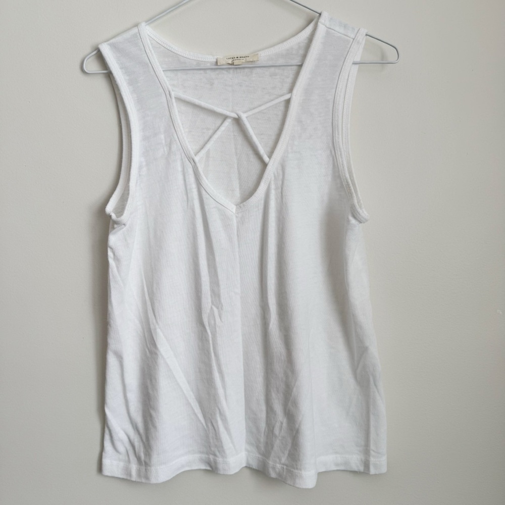 LUCKY BRAND | Soft V Neck Tank